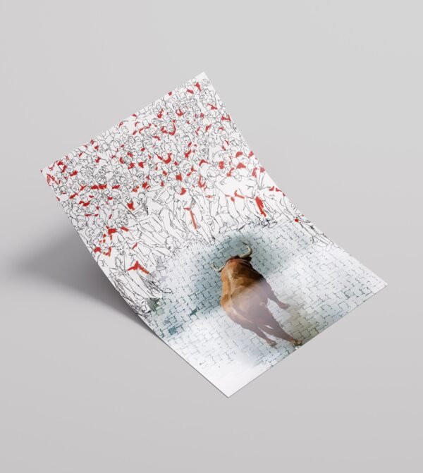 Print “GORA SAN FERMÍN” (A3 | A4) - Imagen 2