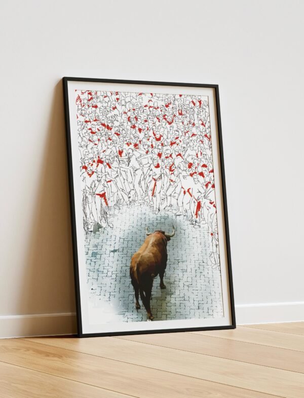 Print “GORA SAN FERMÍN” (A3 | A4)