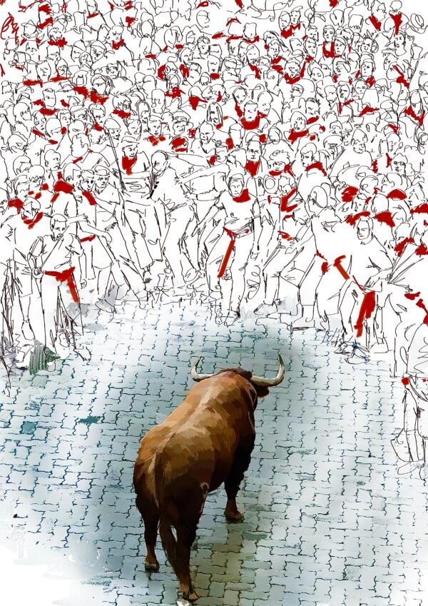 Print “GORA SAN FERMÍN” (A3 | A4) - Imagen 3